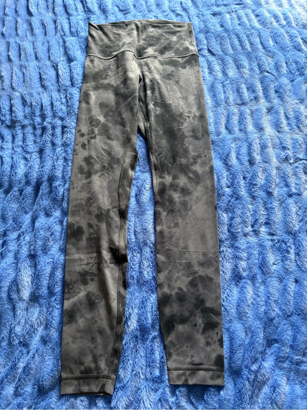 lululemon athletica Charcoal Gray Tie-Dye Leggings wore once!